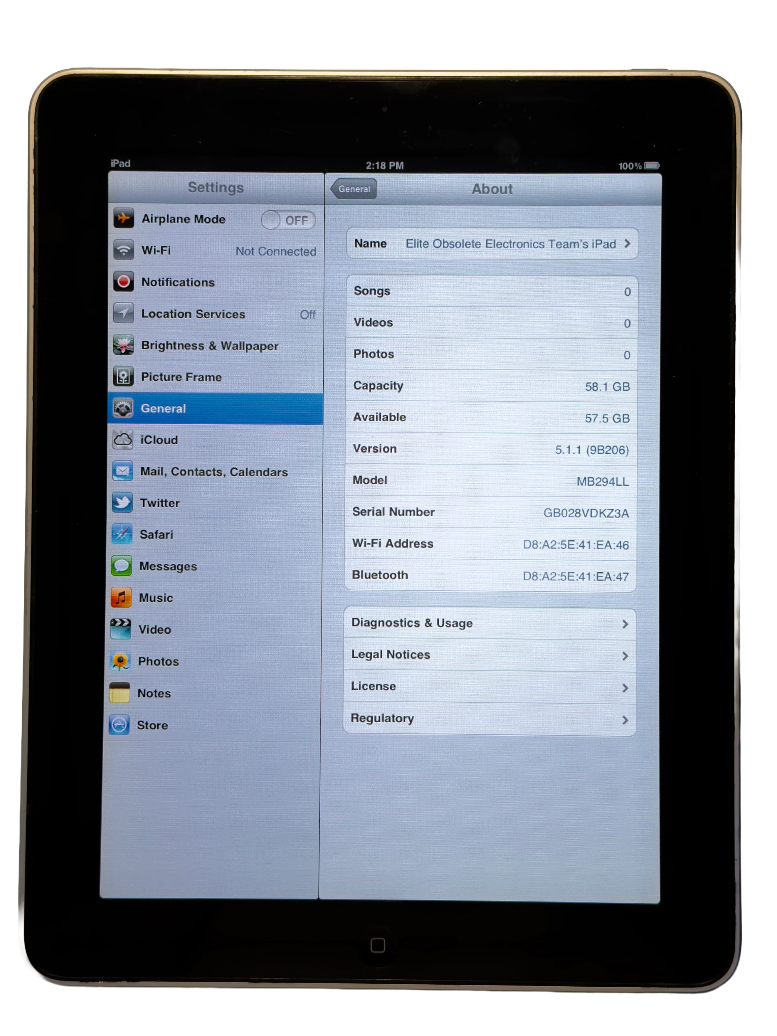 Refurbished Apple iPad 1st Generation 32GB 64GB A1219 MB293LL/A MB294LL/A - Image 2