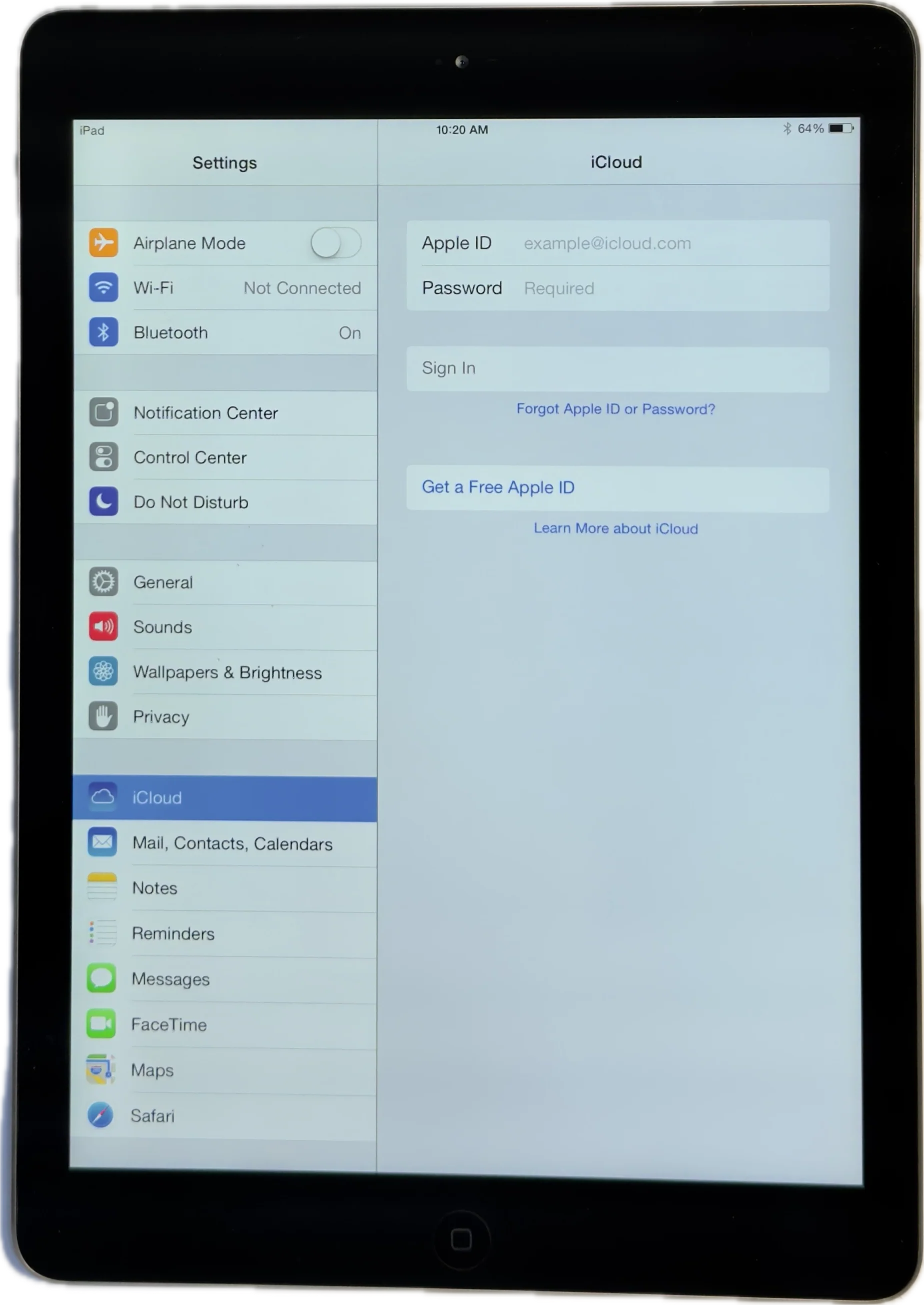 Rare iOS 7.0.4 Apple iPad Air 1st Generation Space Gray WiFi Only A1474 MD785LL/A Mint - Image 4