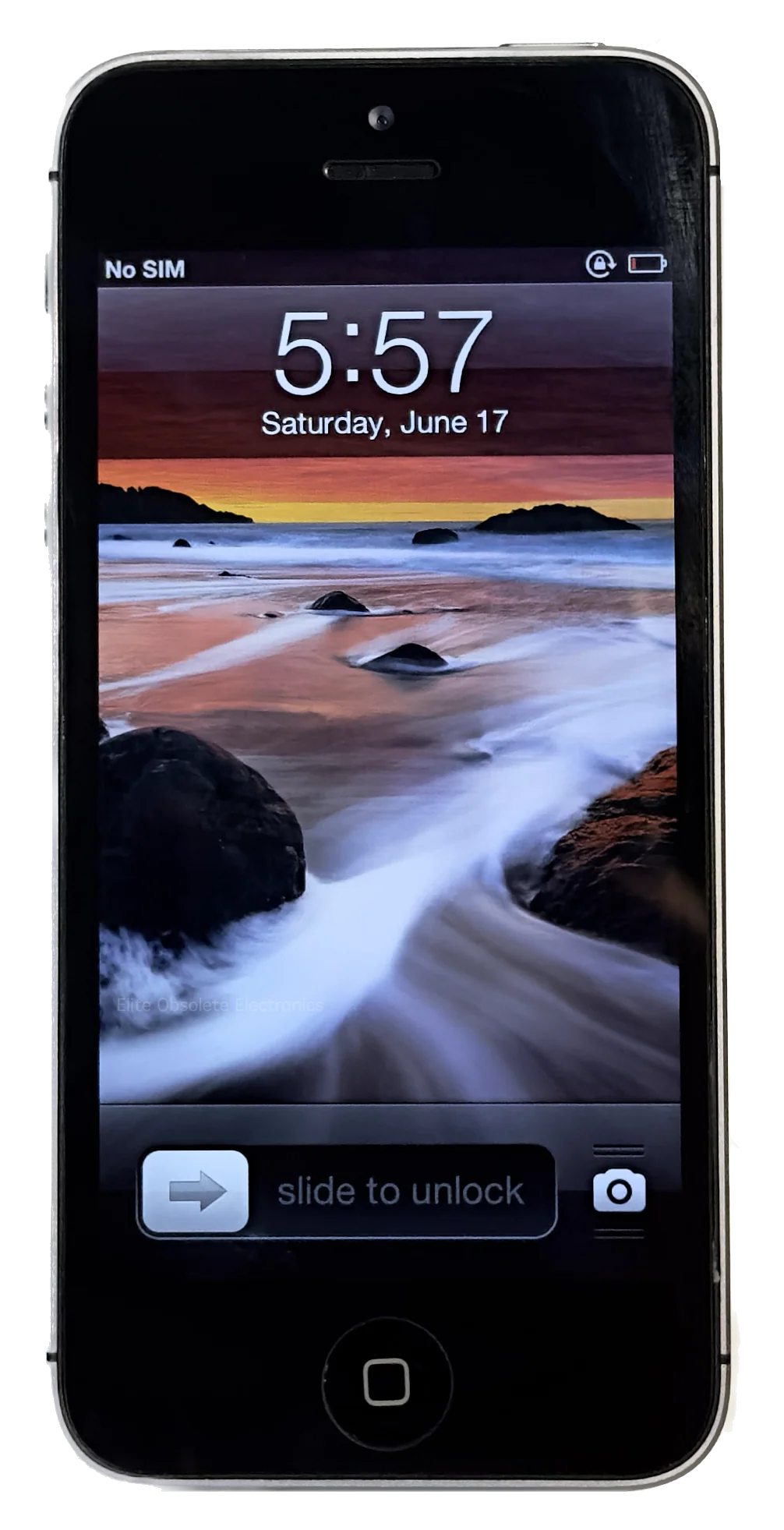 Refurbished Apple iPhone 5 16GB Custom Space Gray Rare iOS 6.1.4 A1428 MD634LL/A New Battery - Image 2