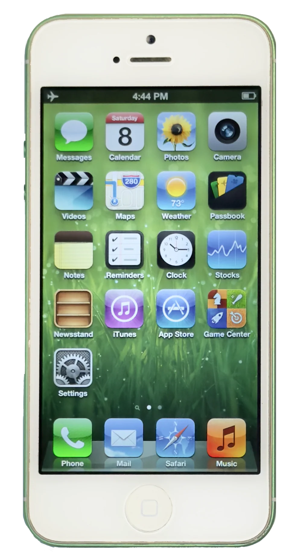 Refurbished Apple iPhone 5 16GB Green & White Custom Rare iOS 6.1.4 New Battery - Image 2