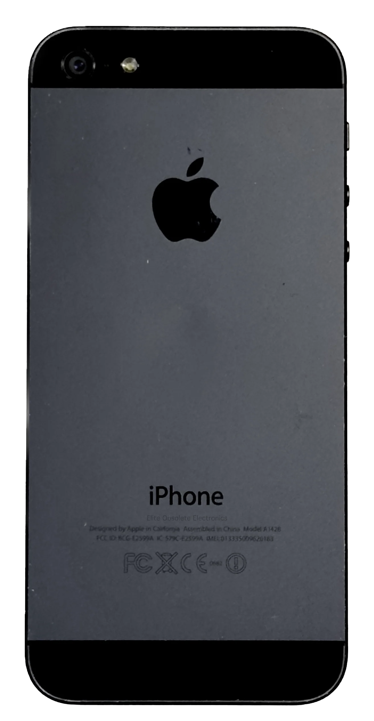 Refurbished Apple iPhone 5 16GB Reflective Silver & Black Custom A1428 MD634LL/A Rare iOS 6.1.4 New Battery - Image 4