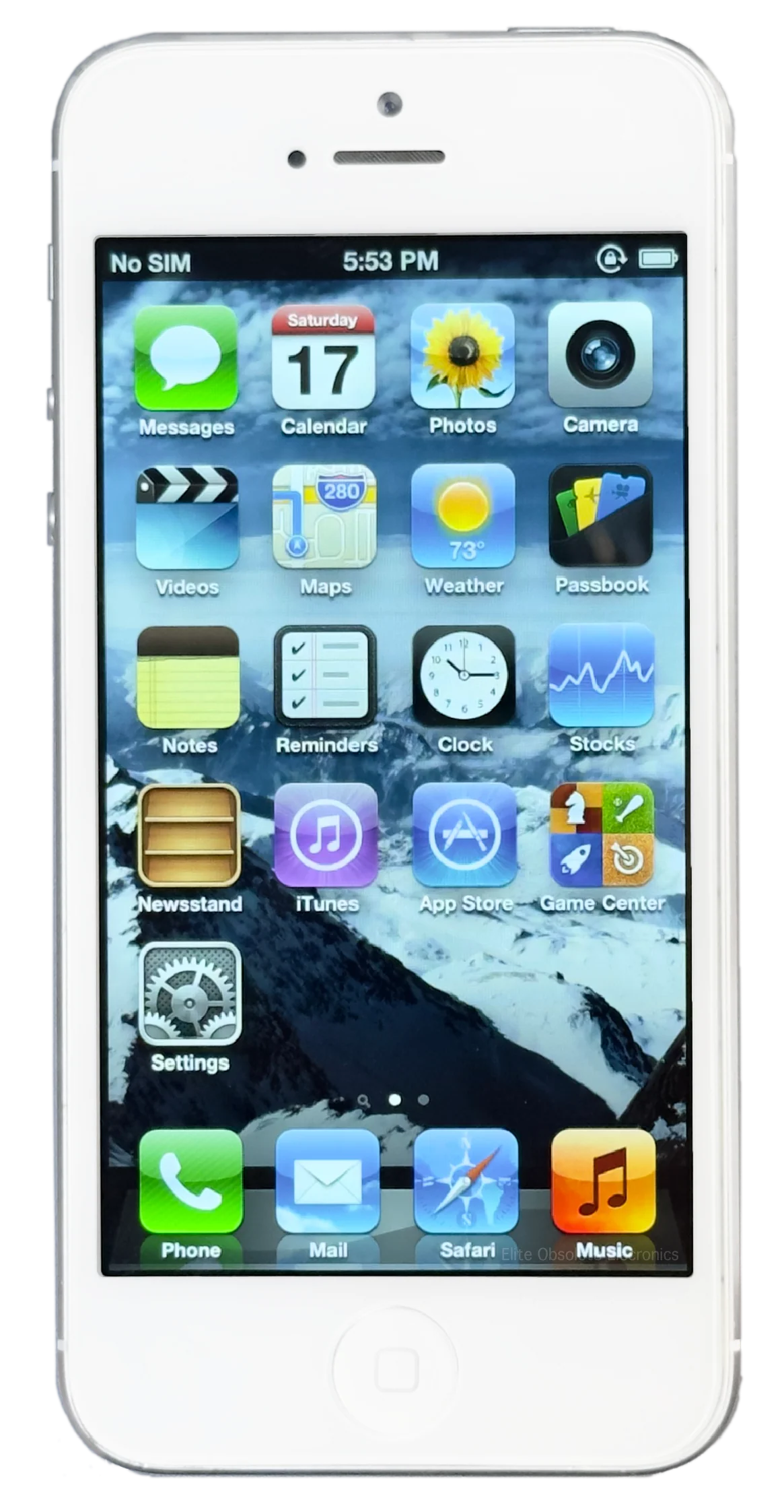 Refurbished Apple iPhone 5 16GB 32GB 64GB Silver White Rare iOS 6.1.4 New Battery MD294LL/A MD296LL/A MD663LL/A A1429 - Image 2