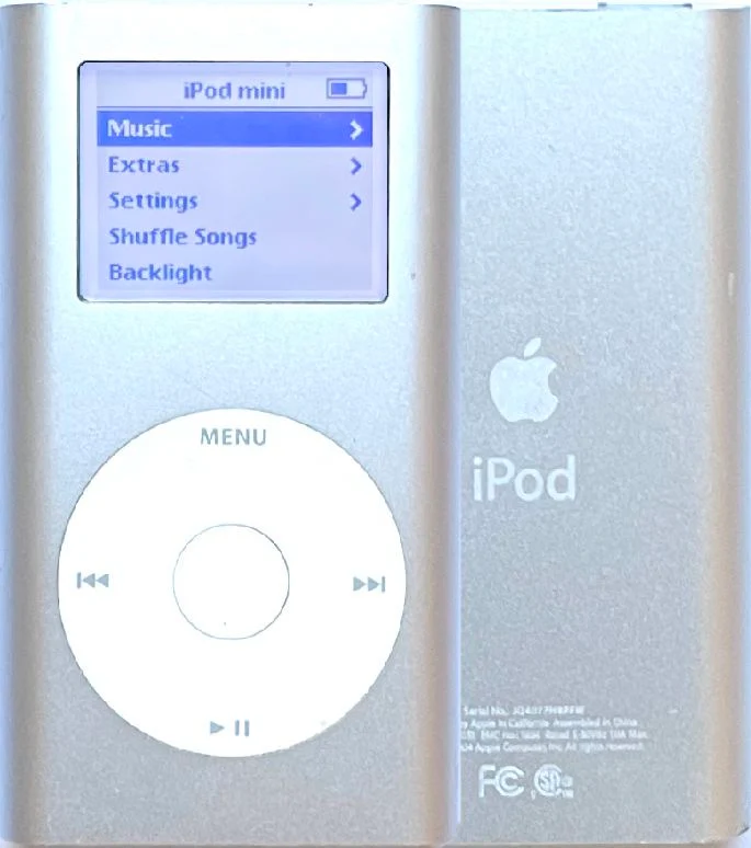 Refurbished Apple iPod Mini 1st 2nd Generation Silver A1051 M9160LL/A M9800LL/A M9801LL/A 4GB 6GB MicroDrive & 32GB 64GB 128GB 256GB 512GB 1TB SD Card 650mah
