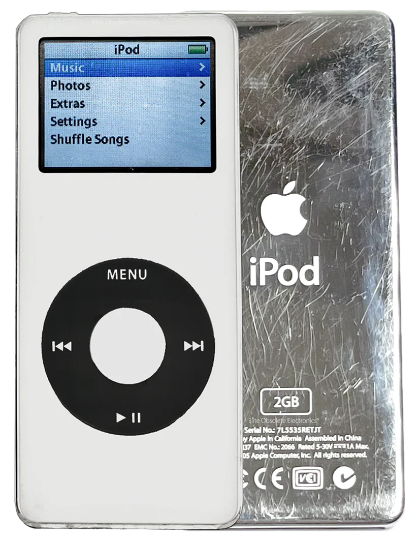 Refurbished Apple iPod Nano 1st Generation White & Black 1GB 2GB 4GB A1137 MA350LL/A MA004LL/A MA005LL/A