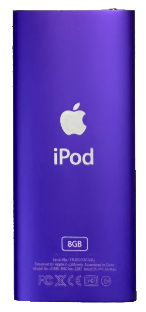 Refurbished Apple iPod Nano 4th Generation 8GB 16GB Purple & White A1285 MB739LL/A MB909LL/A - Image 2