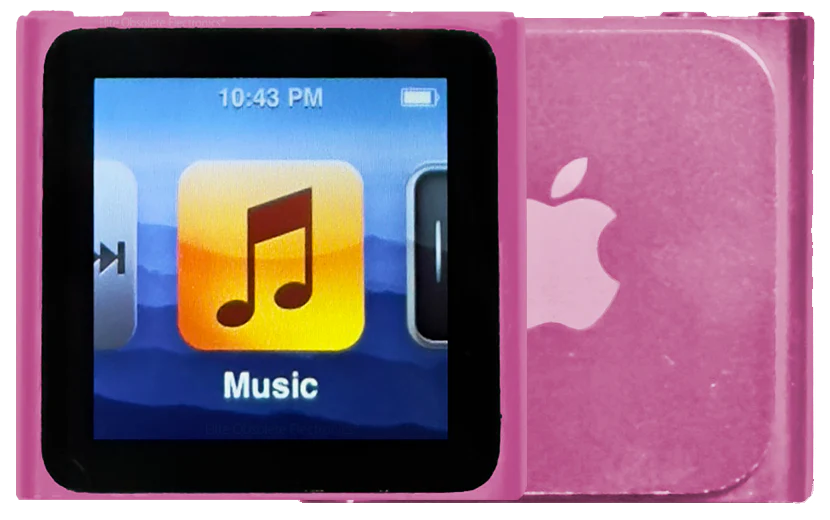 Refurbished Apple iPod Nano 6th Generation Pink 8GB 16GB MC692LL/A MC698LL/A A1366 New Battery 120mah