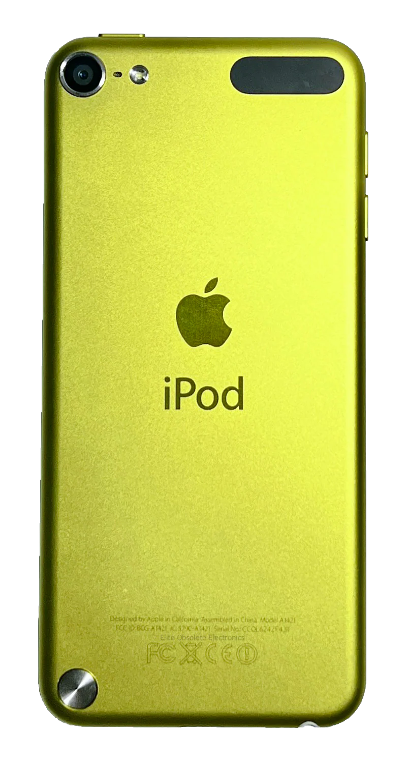 Apple iPod Touch 5th Generation 32GB Yellow A1421 MD714LL/A Rare iOS 6.1.2 New Battery Refurbished & New Sealed - Image 3