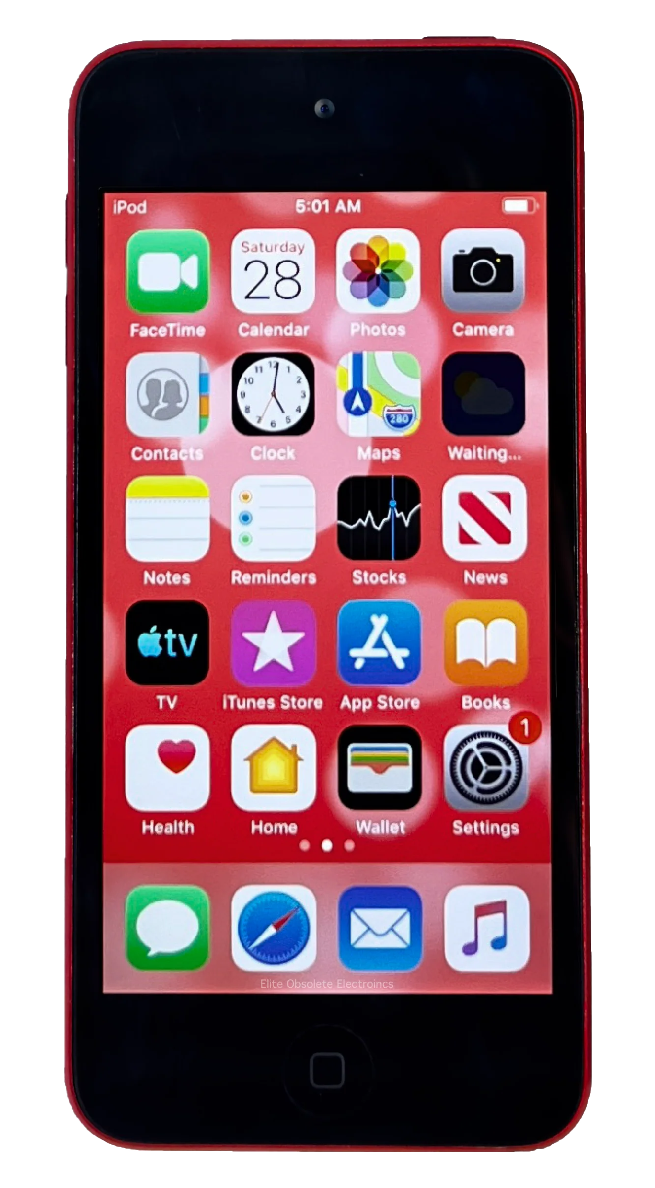 Refurbished Apple iPod Touch 6th Generation Product Red & Black 16GB 32GB A1574 MKH82LL/A MKJ22LL/A - Image 2