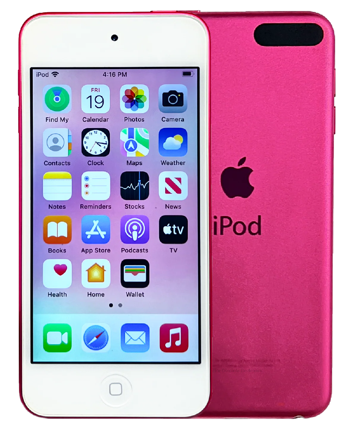 Refurbished Apple iPod Touch 7th Generation A2178 Pink 32GB 128GB 256GB MVHR2LL/A MVHY2LL/A MVJ82LL/A