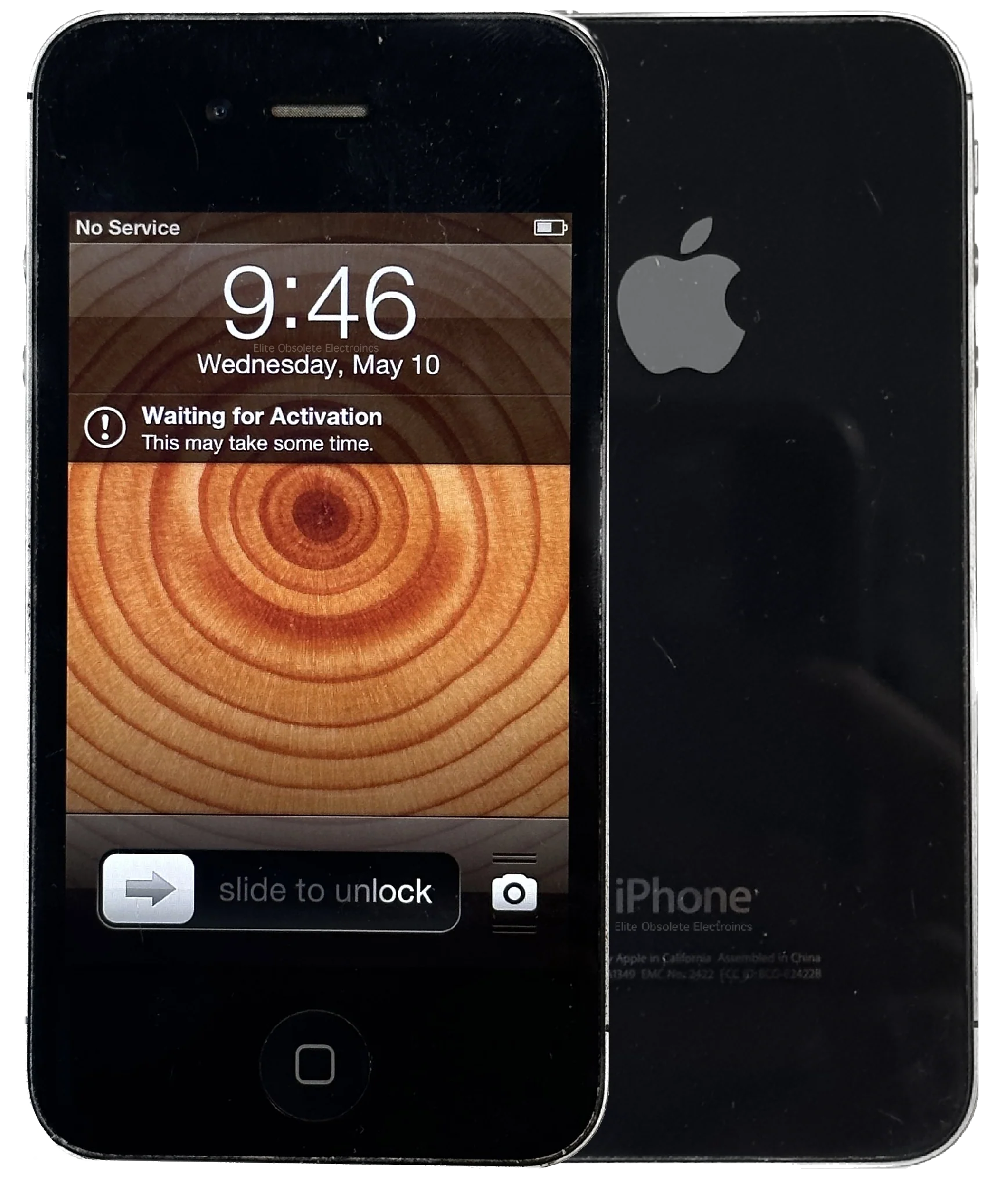 Refurbished Apple iPhone 4S 8GB 16GB 32GB 64GB Black Rare iOS 6.1.3 Unlocked New Battery