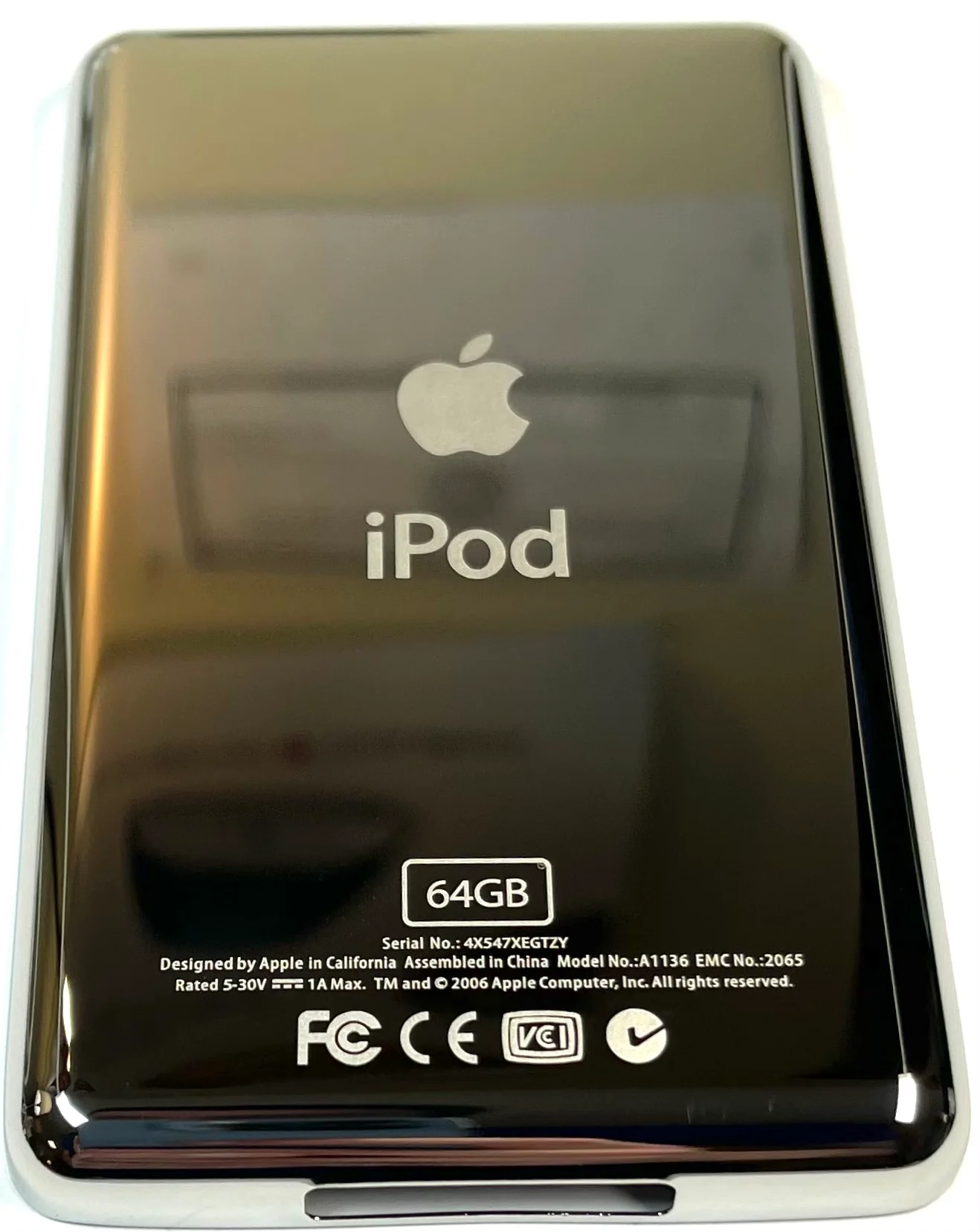 Thin Silver Backplate for iPod Video 5th 5.5 Enhanced A1136 & iPod Classic 6th 7th A1238 All GB Capacities - Image 4