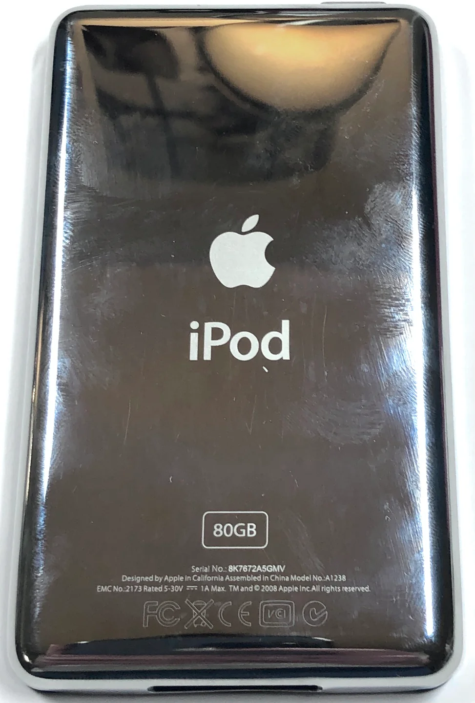 Thin Silver Backplate for iPod Video 5th 5.5 Enhanced A1136 & iPod Classic 6th 7th A1238 All GB Capacities - Image 6