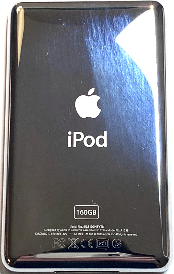 Thin Silver Backplate for iPod Video 5th 5.5 Enhanced A1136 & iPod Classic 6th 7th A1238 All GB Capacities - Image 7