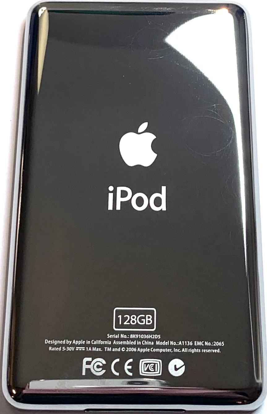 Thin Silver Backplate for iPod Video 5th 5.5 Enhanced A1136 & iPod Classic 6th 7th A1238 All GB Capacities - Image 8