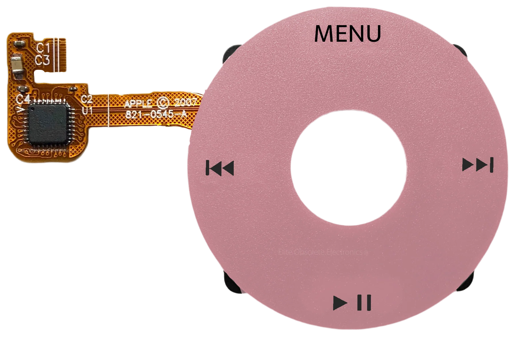 Sandstone Pink Click Wheel Flex for Apple iPod Classic 6th 7th Generation A1238