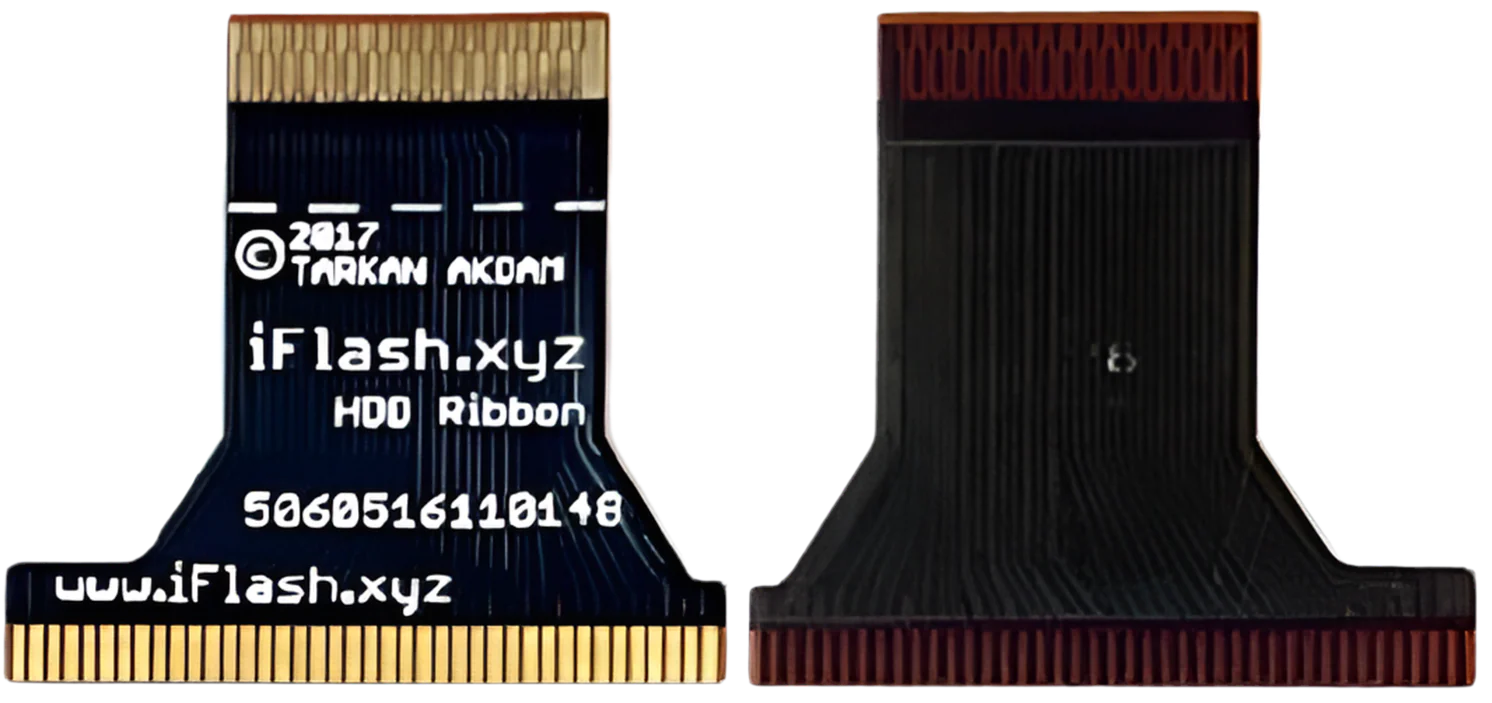 New Tarkan iFlash 40-Pin ZIF HDD Flex Cable for Apple iPod Video & Classic A1136 A1238