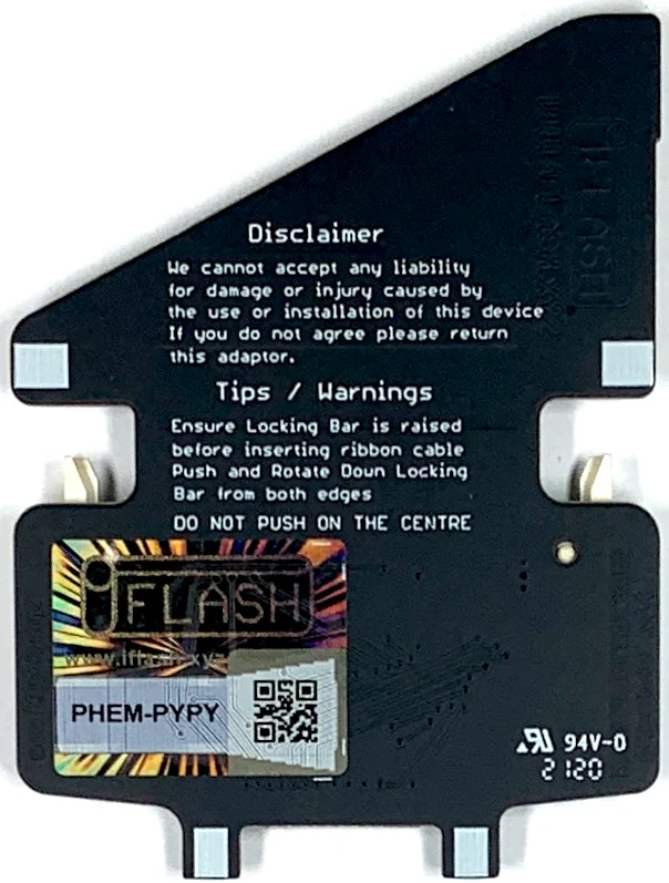 Tarkan iFlash CF Compact Flash Card to ZIF 40-Pin Adapter for Apple iPod - Image 3