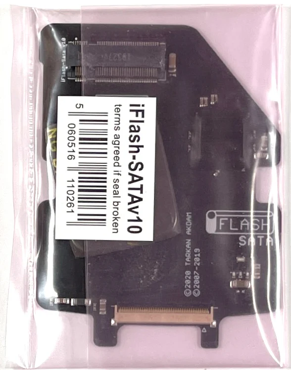 Tarkan iFlash SATA v10 M.2 Key SSD to ZIF 40-Pin Adapter for Apple iPod - Image 2
