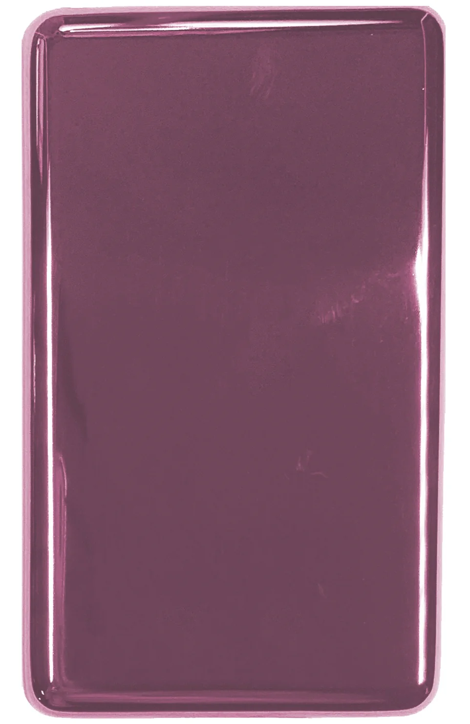 Thick Blush Pink Fully Blank Backplate for Apple iPod Classic 6th 7th & iPod Video 5th 5.5 Enhanced