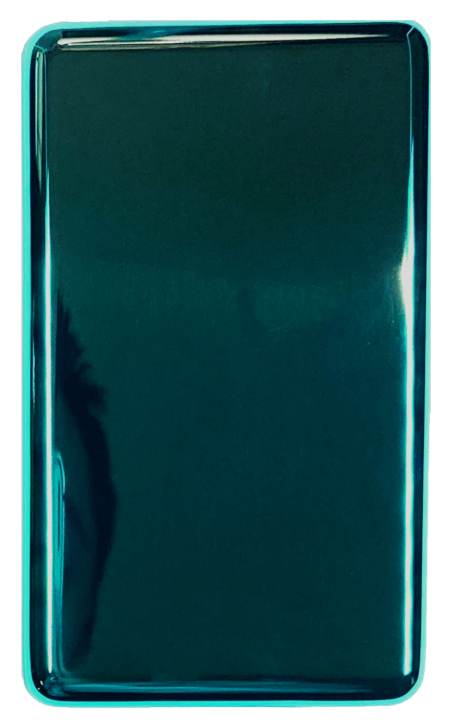 Thick Pine Green Fully Blank Backplate for Apple iPod Classic 6th 7th & iPod Video 5th 5.5 Enhanced