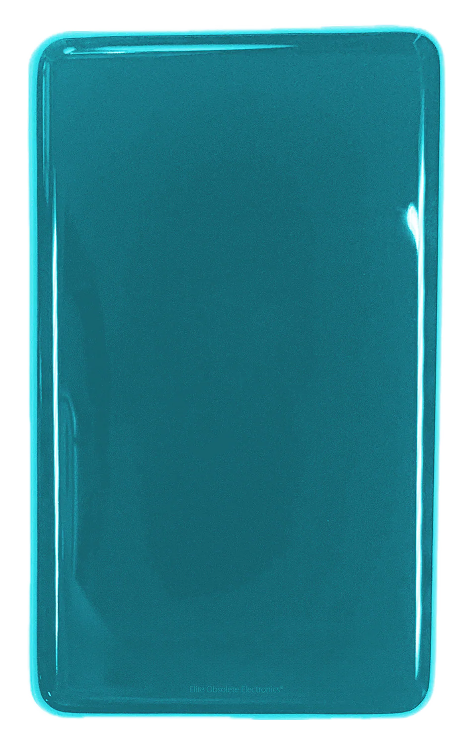 Thick Ocean Blue Fully Blank Backplate for Apple iPod Classic 6th 7th & iPod Video 5th 5.5 Enhanced