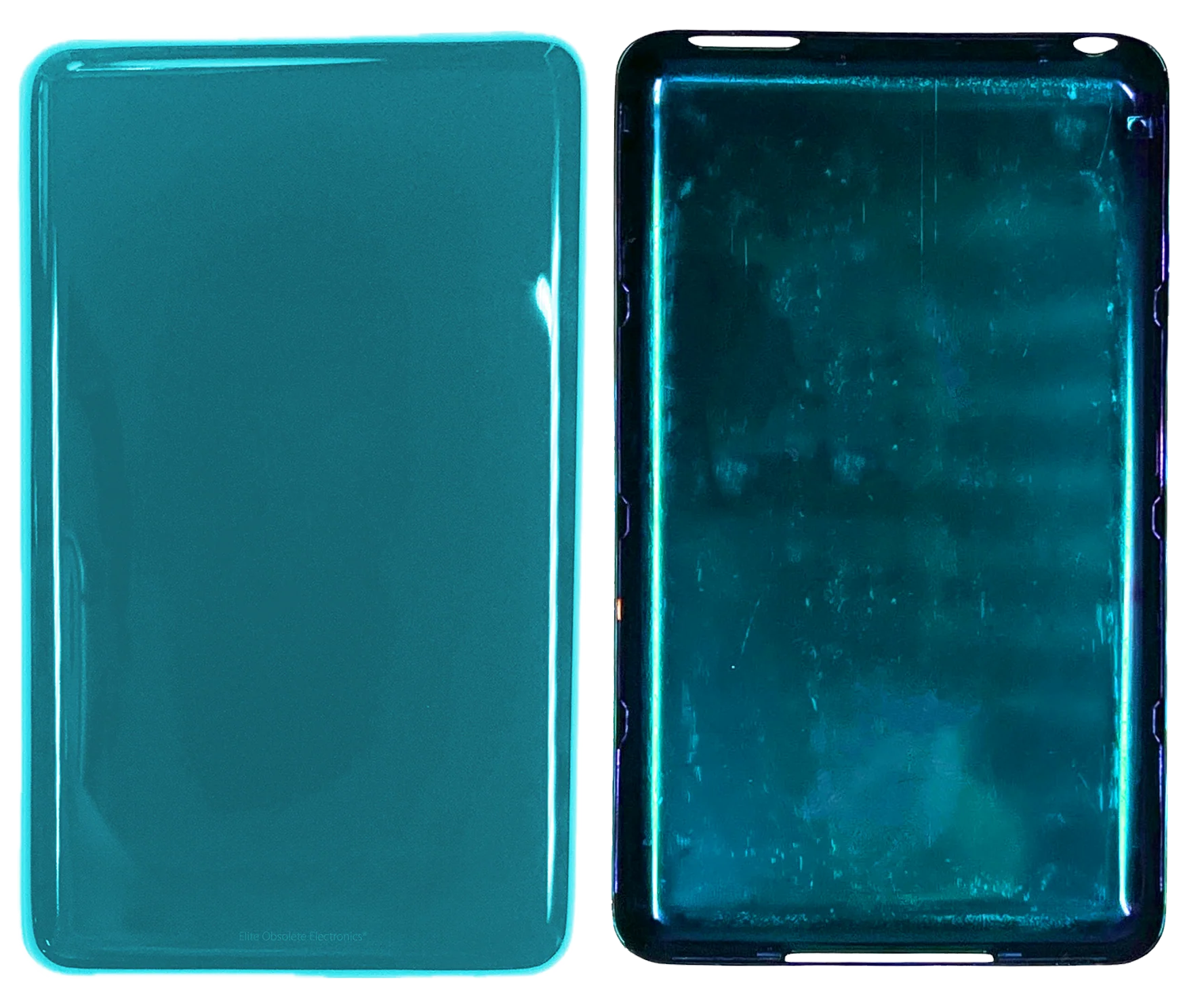 Thick Ocean Blue Fully Blank Backplate for Apple iPod Classic 6th 7th & iPod Video 5th 5.5 Enhanced - Image 2