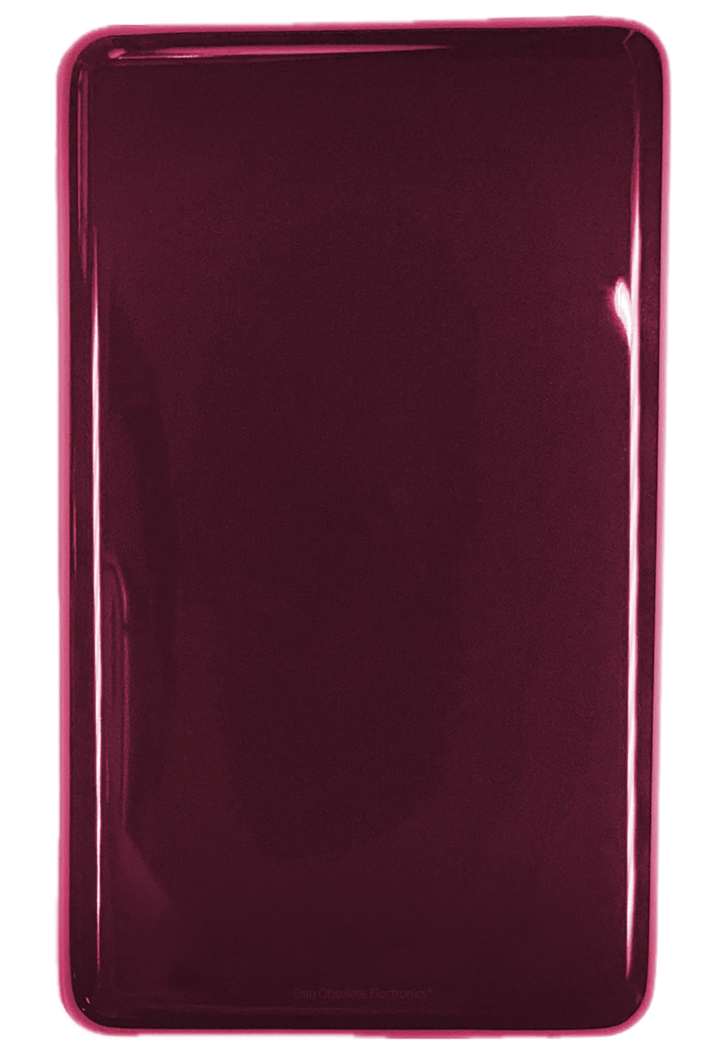Thick Red Wine Fully Blank Backplate for Apple iPod Video 5th 5.5 A1136 & iPod Classic 6th 7th A1238