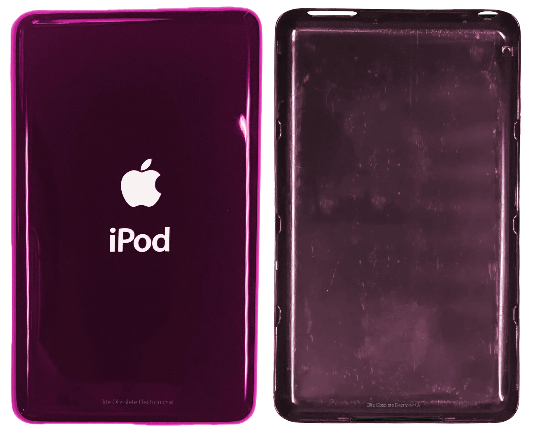 Thick Red Wine Universal Backplate for Apple iPod Video 5th 5.5 A1136 & iPod Classic 6th 7th A1238 - Image 4