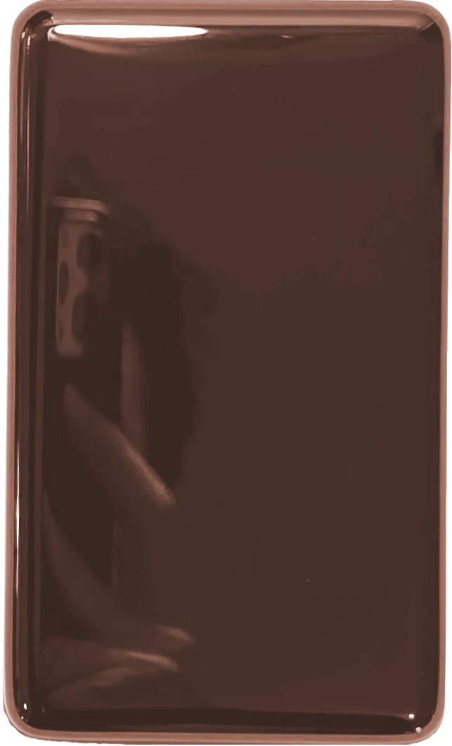 Thick Rose Gold Pink Fully Blank Backplate for Apple iPod Video 5th 5.5 Enhanced A1136 & iPod Classic 6th 7th A1238