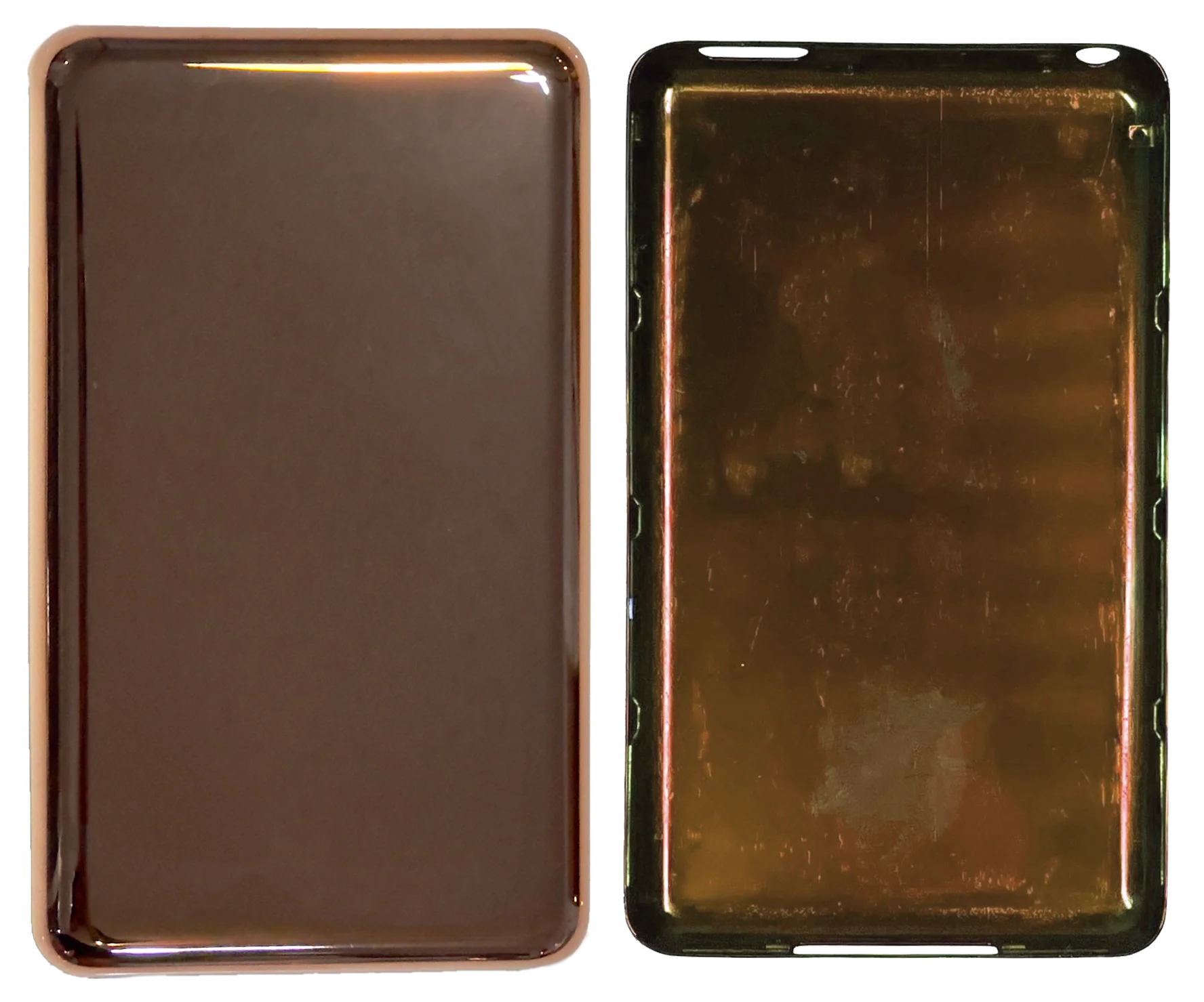 Thin Rose Gold Pink Fully Blank Backplate for Apple iPod Video 5th 5.5 Enhanced A1136 & iPod Classic 6th 7th A1238 - Image 3