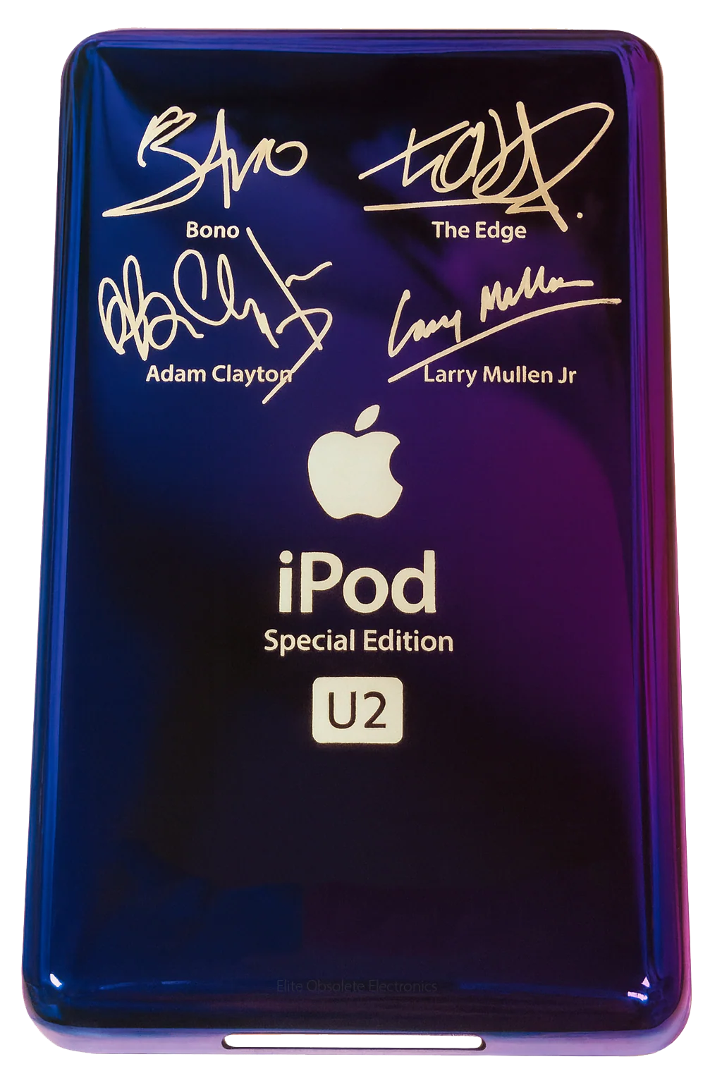 Thick Ultraviolet Purple Blue U2 Special Edition Backplate for Apple iPod Video 5th 5.5 Enhanced A1136 & iPod Classic 6th 7th A1238