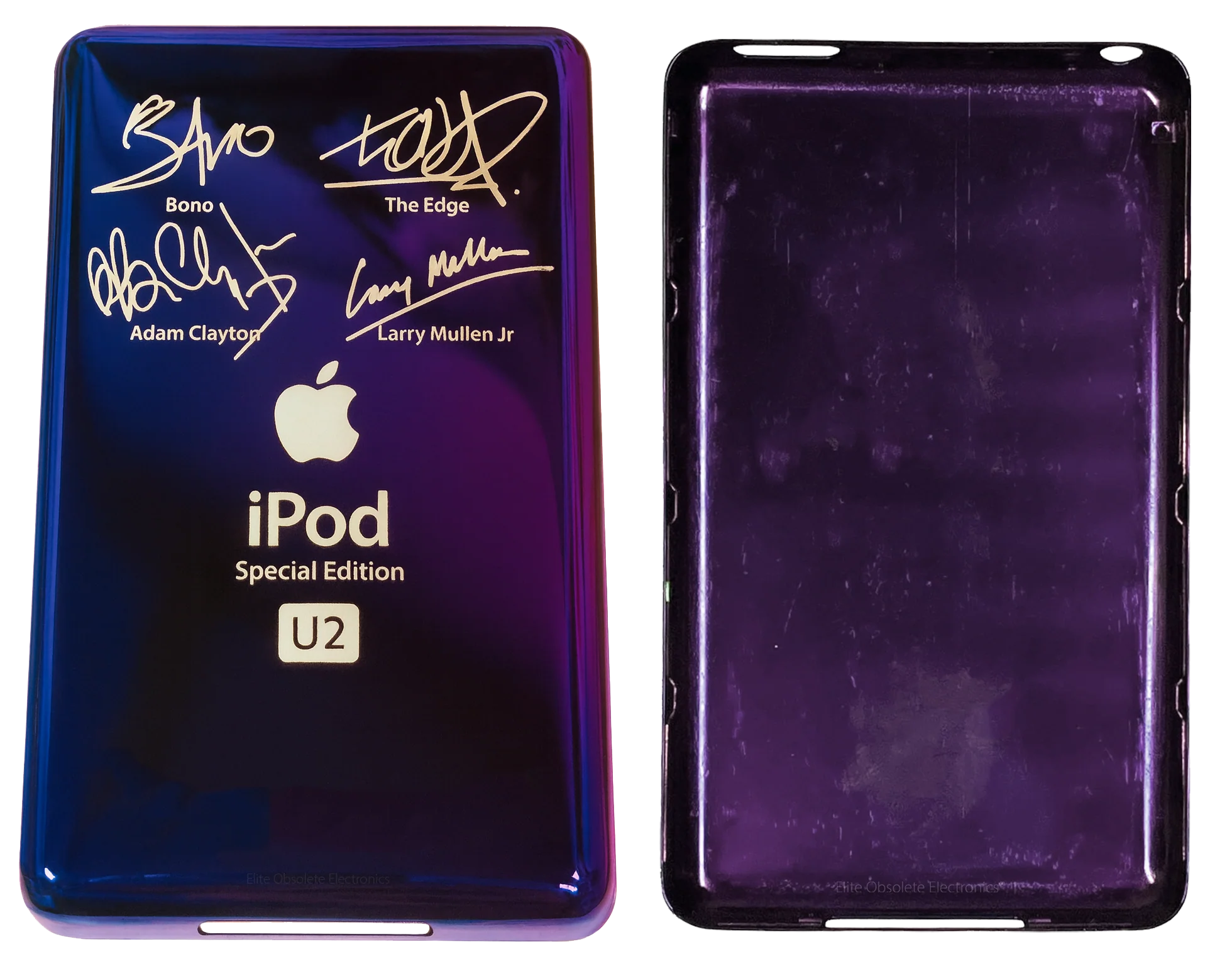Thick Ultraviolet Purple Blue U2 Special Edition Backplate for Apple iPod Video 5th 5.5 Enhanced A1136 & iPod Classic 6th 7th A1238 - Image 2