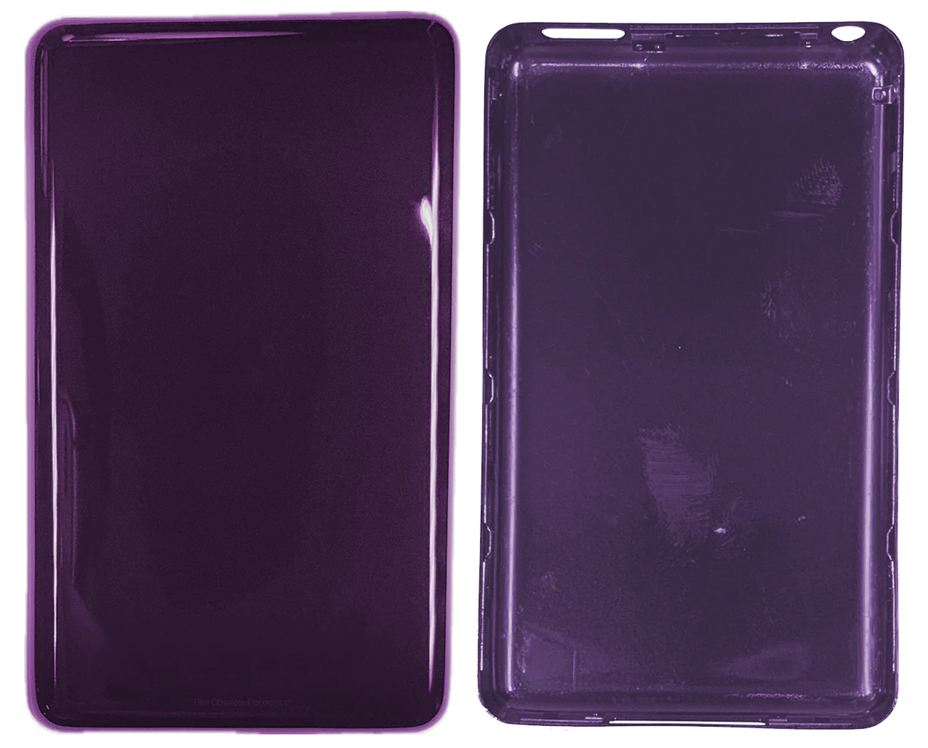 Thin Plum Purple Fully Blank Backplate for Apple iPod Video 5th 5.5 A1136 & iPod Classic 6th 7th A1238 - Image 2