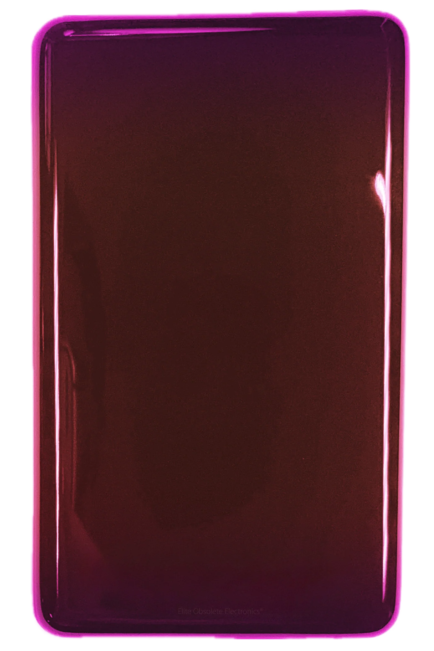 Thin Wild Berry Pink Red Gradient Fully Blank Backplate for Apple iPod Video 5th 5.5 A1136 & iPod Classic 6th 7th A1238