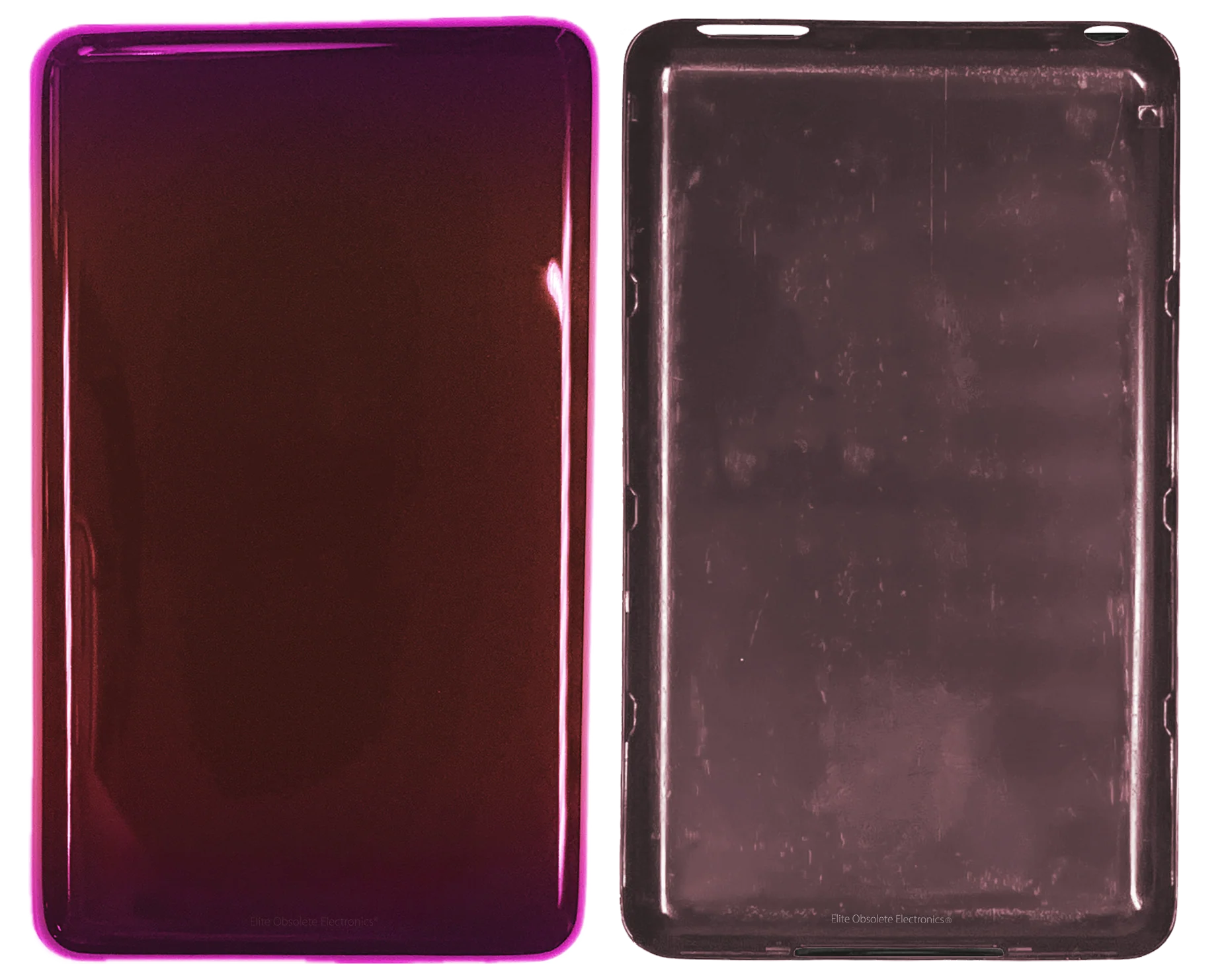 Thin Wild Berry Pink Red Gradient Fully Blank Backplate for Apple iPod Video 5th 5.5 A1136 & iPod Classic 6th 7th A1238 - Image 2