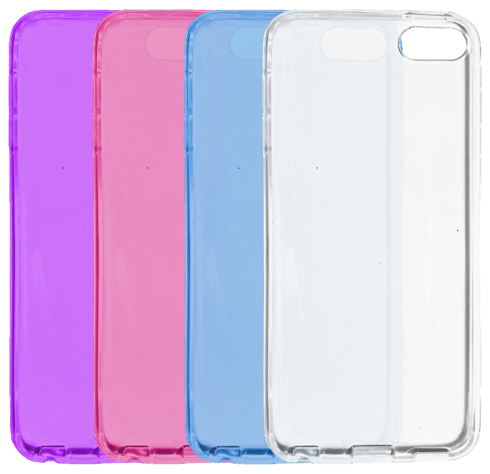 New Transparent Clear Colored Soft Rubber Protective Case for Apple iPod Touch 5th 6th 7th A1421 A1574 A2178