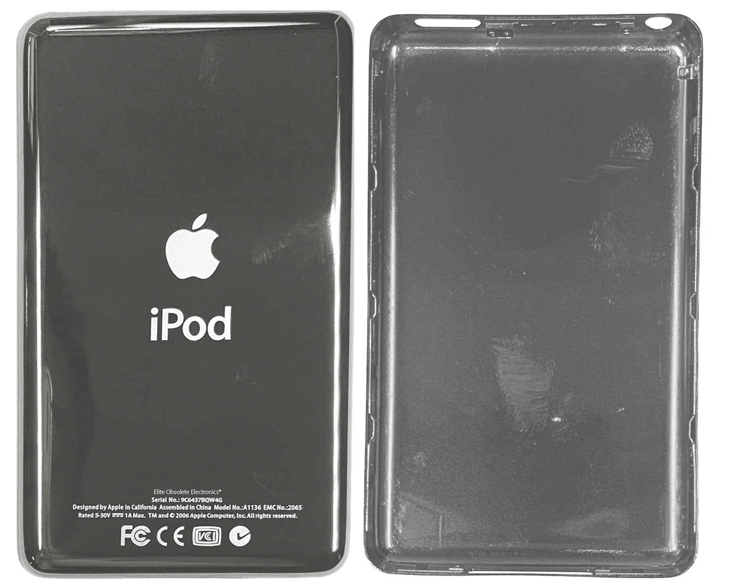New Thin Universal Silver Backplate for Apple iPod Video 5th 5.5 A1136 & iPod Classic 6th 7th A1238 - Image 3