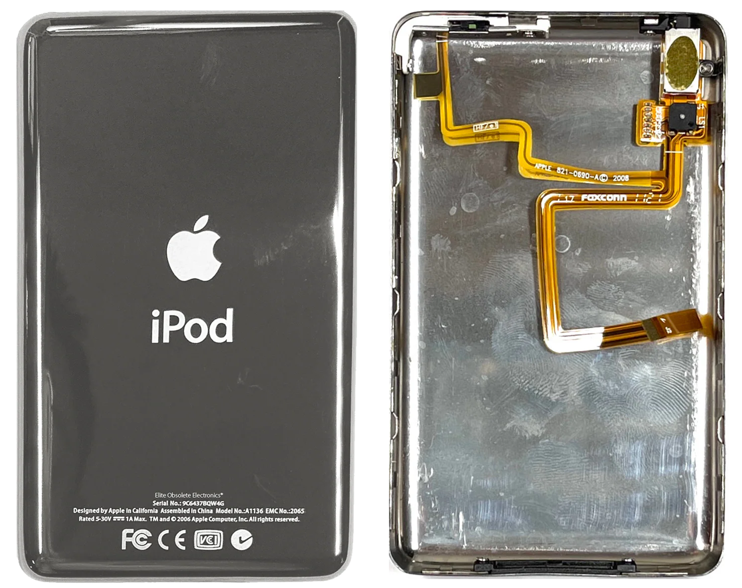 New Thin Universal Silver Backplate for Apple iPod Video 5th 5.5 A1136 & iPod Classic 6th 7th A1238 - Image 4