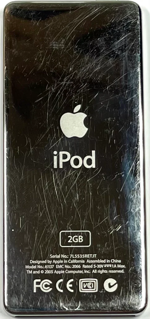 Used 2GB Backplate for Apple iPod Nano 1st Generation A1137