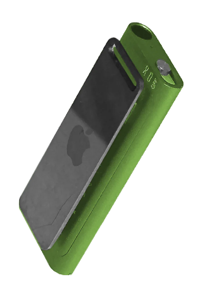 Used Apple iPod Shuffle 3rd Generation 4GB Green A1271 MC307LL/A