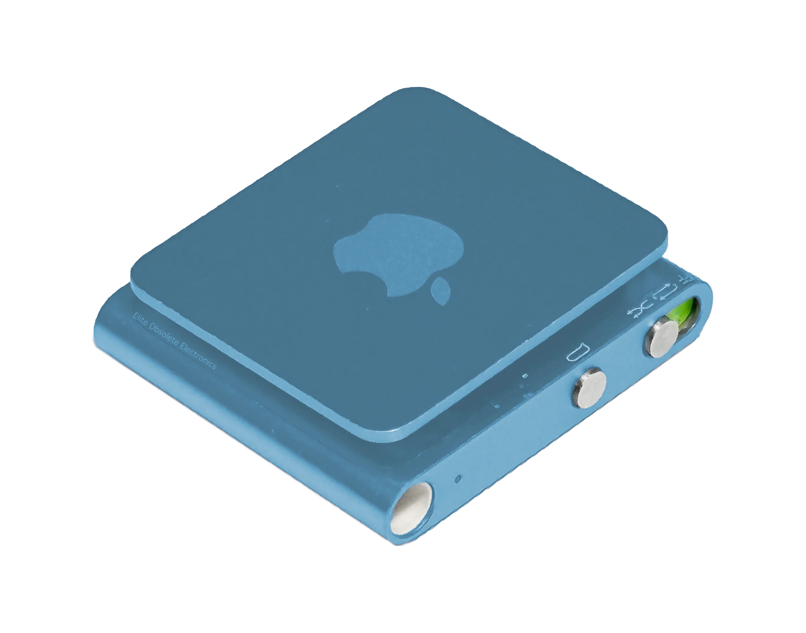 Used Apple iPod Shuffle 4th Generation 2GB Turquoise Blue A1373 MD775LL/A - Image 2